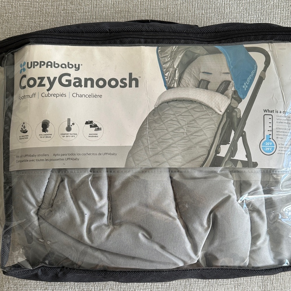 UPPAbaby CozyGanoosh Footmuff in Gray